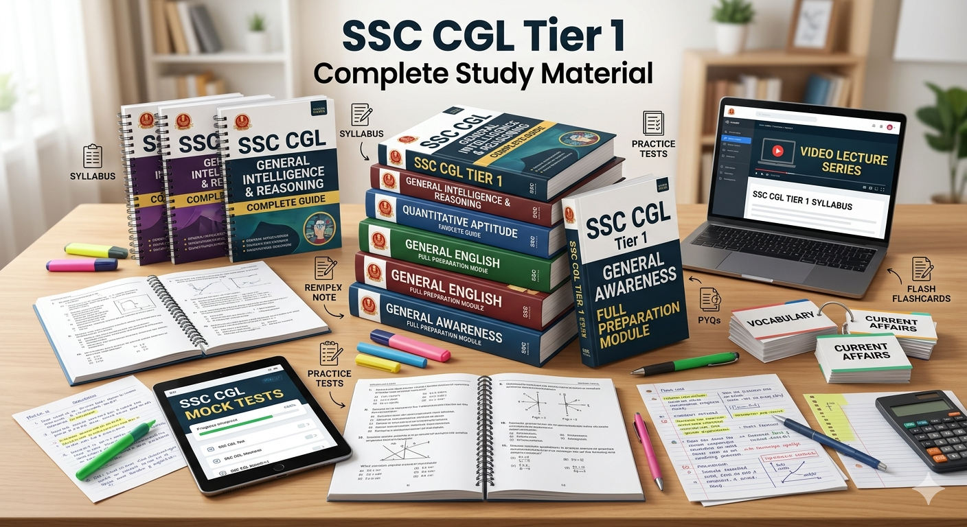 SSC CGL 2020 Tier 1 Question Papers with Answer Keys Hindi